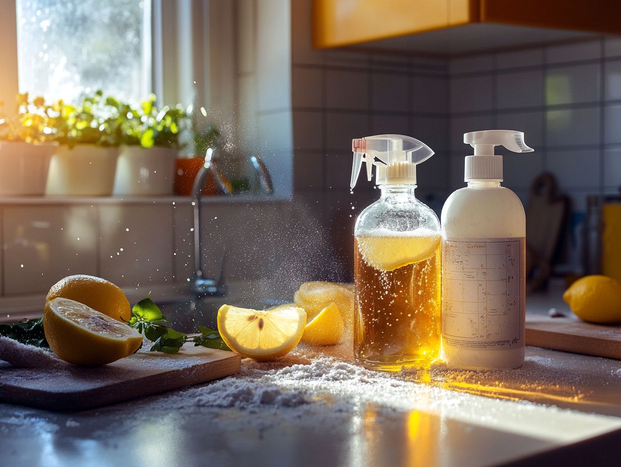 Natural ingredients for cleaning mold and mildew