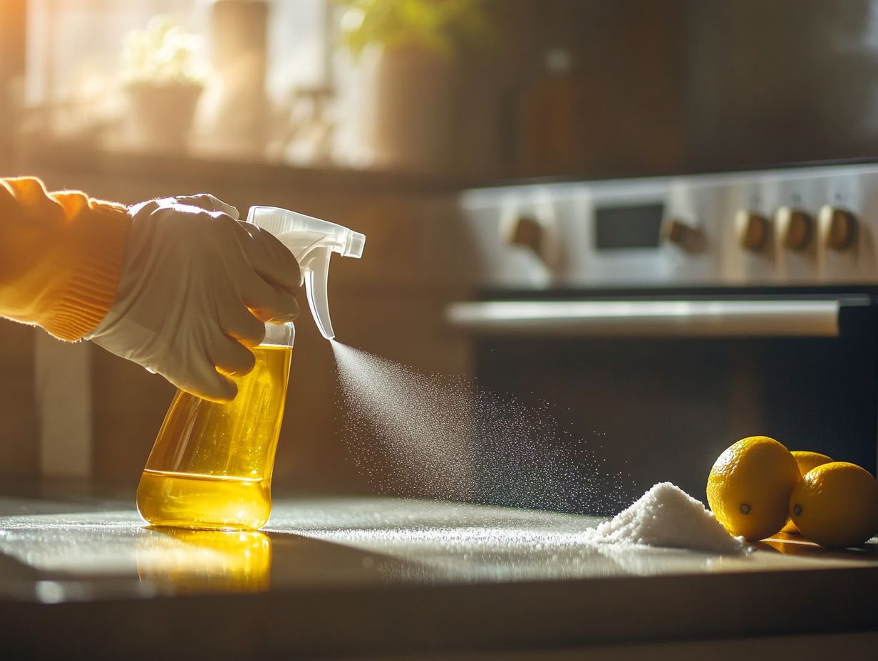 1. Baking Soda and Vinegar