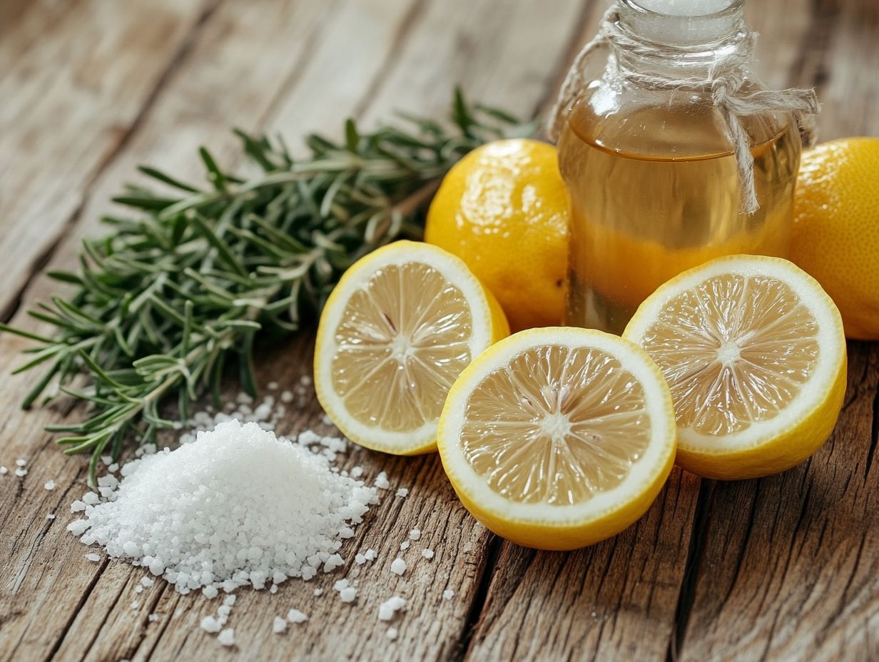 Image showcasing the benefits of citric acid as a cleaning agent