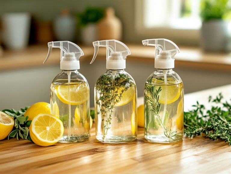 3 Homemade Cleaners for Eco-Friendly Homes