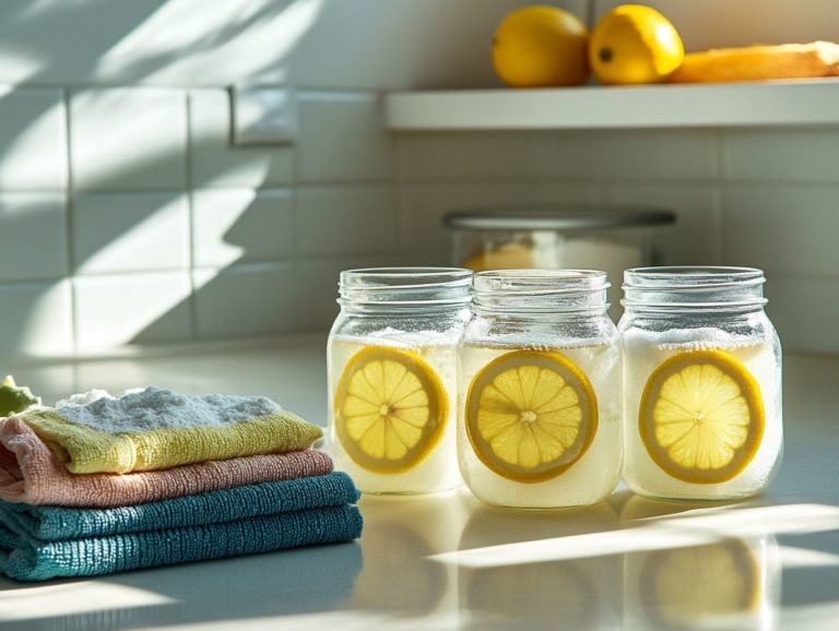 3 Ingredients for Simple Homemade Cleaners