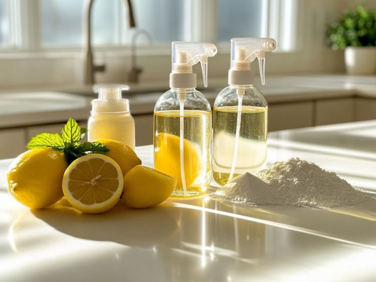 3 Must-Try DIY Kitchen Cleaners