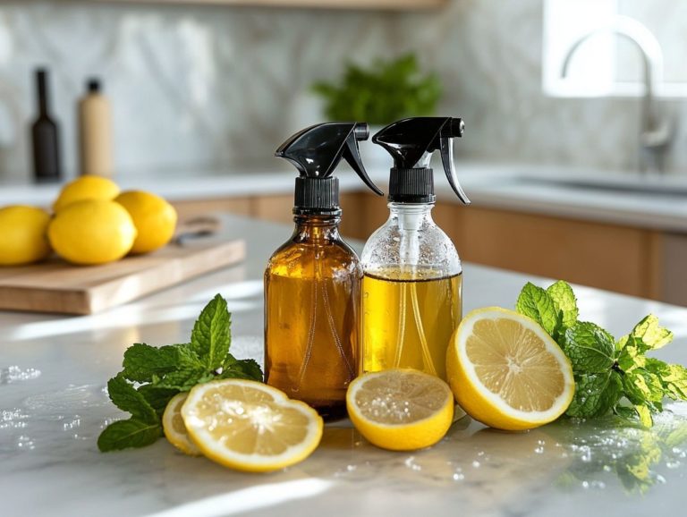 5 Benefits of Homemade Cleaning Solutions