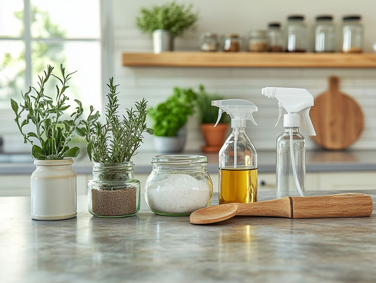 Labeling and storing homemade cleaning products