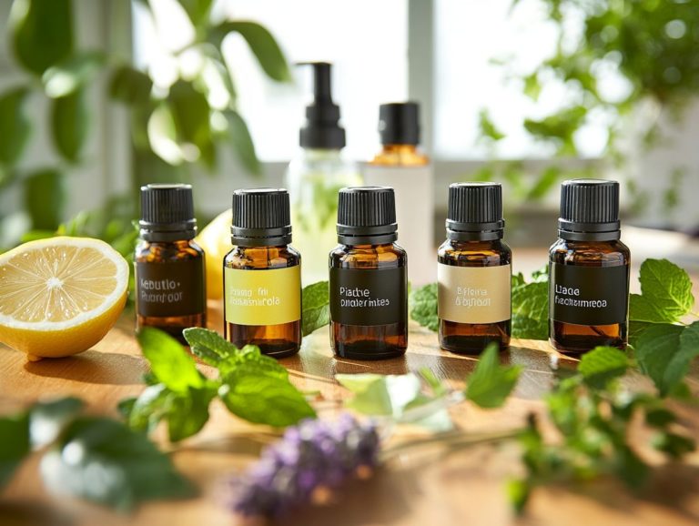 5 Essential Oils for a Sparkling Clean Home