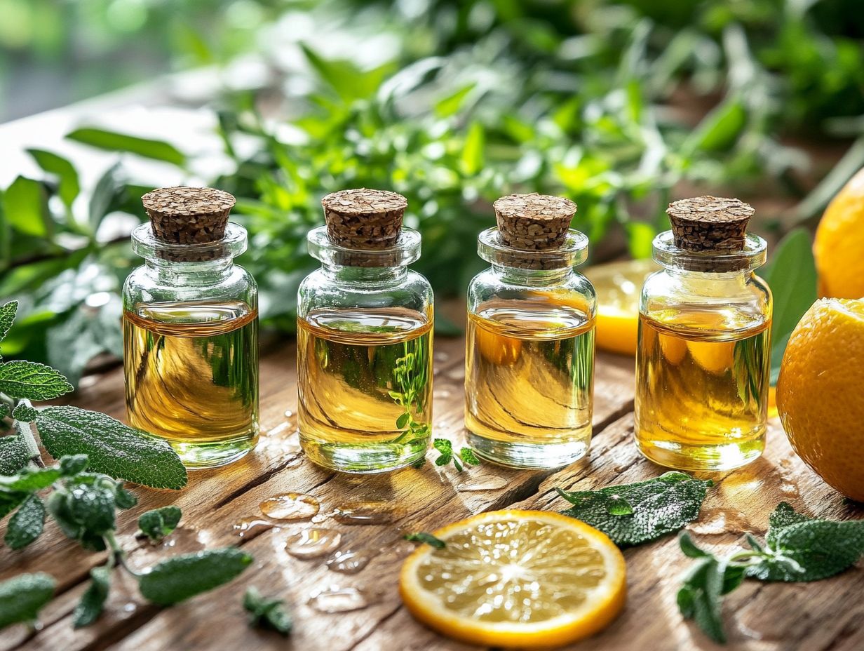 How Can Essential Oils Be Used for Cleaning and Disinfecting?