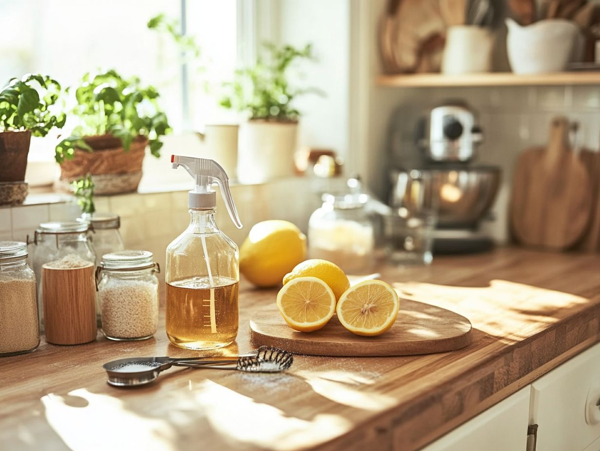 Illustration of Frequently Asked Questions about Homemade Cleaners