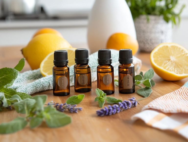 5 Must-Have Essential Oils for Home Cleaning