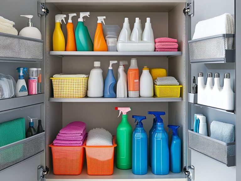 5 Must-Know Tips for Organizing Your Cleaning Supplies