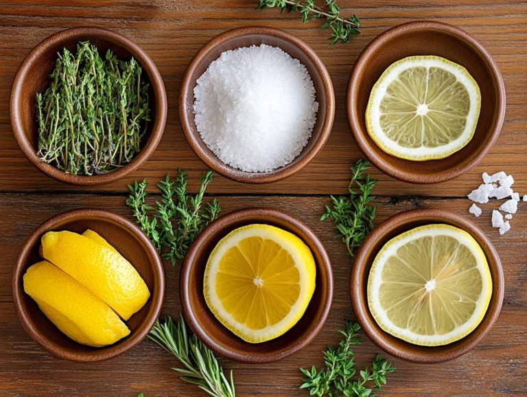 6 Best Natural Ingredients for Cleaners