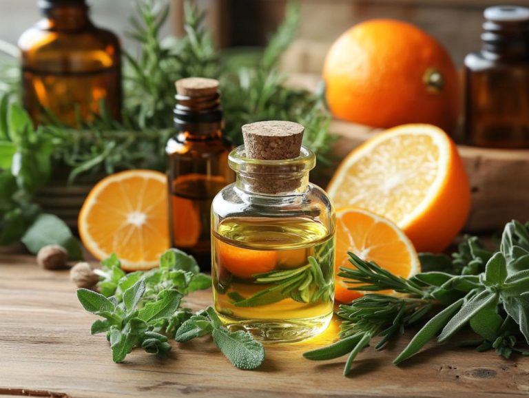 6 Essential Oils for Natural Cleaning Solutions