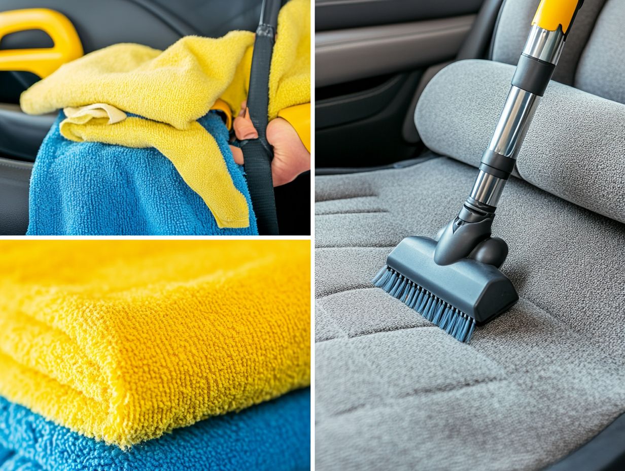 What are some genius hacks for cleaning your car?