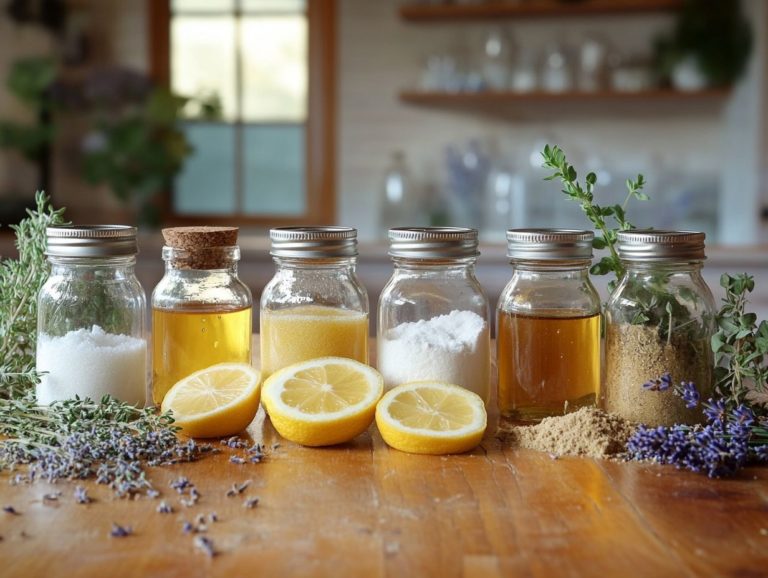 7 Natural Ingredients for Effective Disinfecting