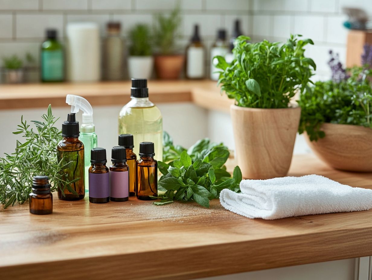 A guide to creating natural cleaning products with essential oils.