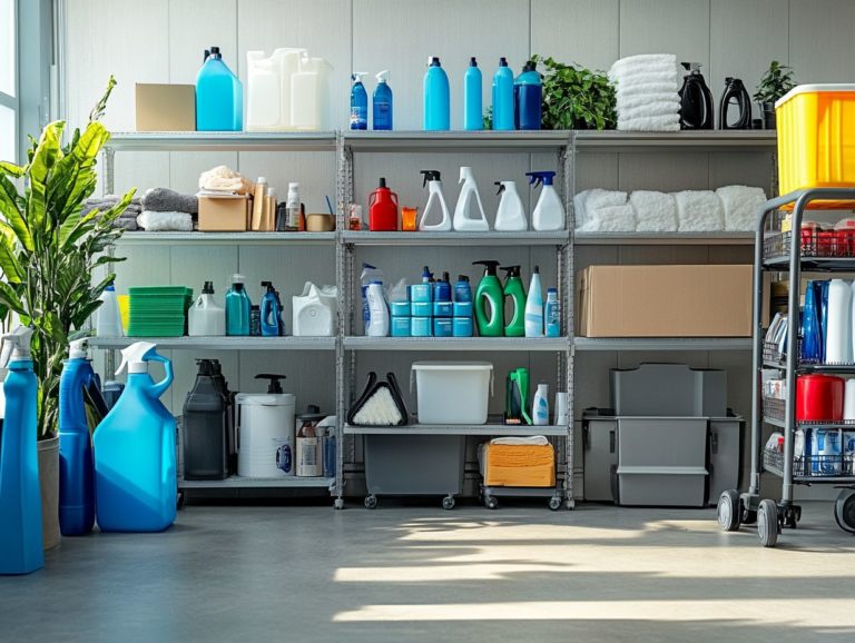 Best Locations for Storing Cleaning Supplies