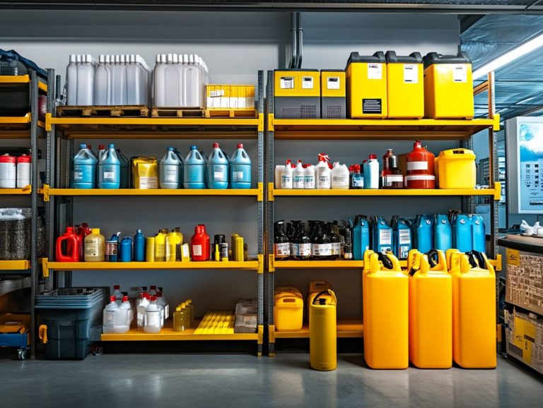 Best Practices for Storing Cleaning Solutions