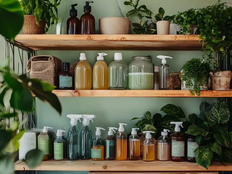 Best Practices for Storing Homemade Cleaners