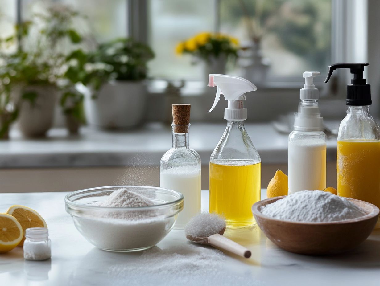 Image showing soap and water as a cleaning solution