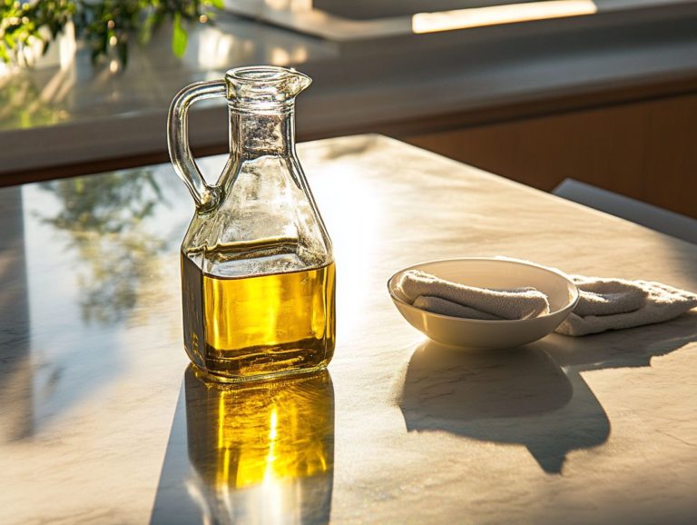 Can I Use Olive Oil for Cleaning?