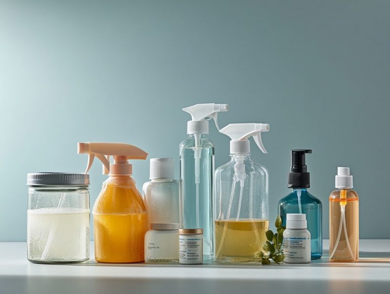 Choosing the Right Containers for Cleaners