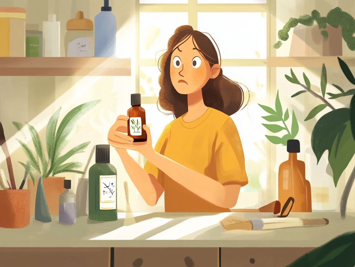 Can I mix different types of essential oils when cleaning?