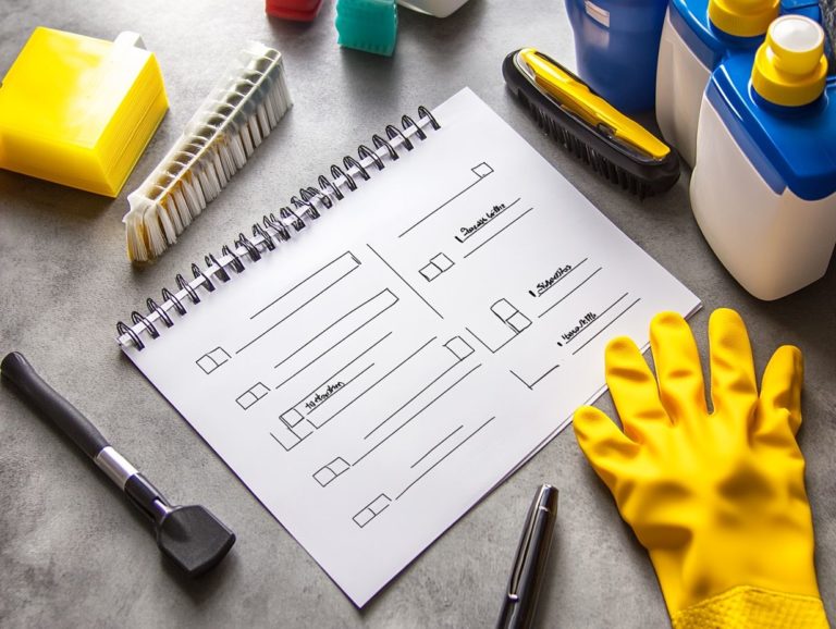 Creating a Checklist for Cleaning Supply Safety