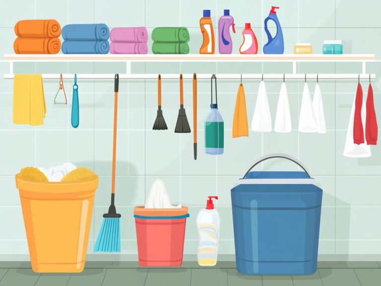 Creative Ways to Store Cleaning Tools