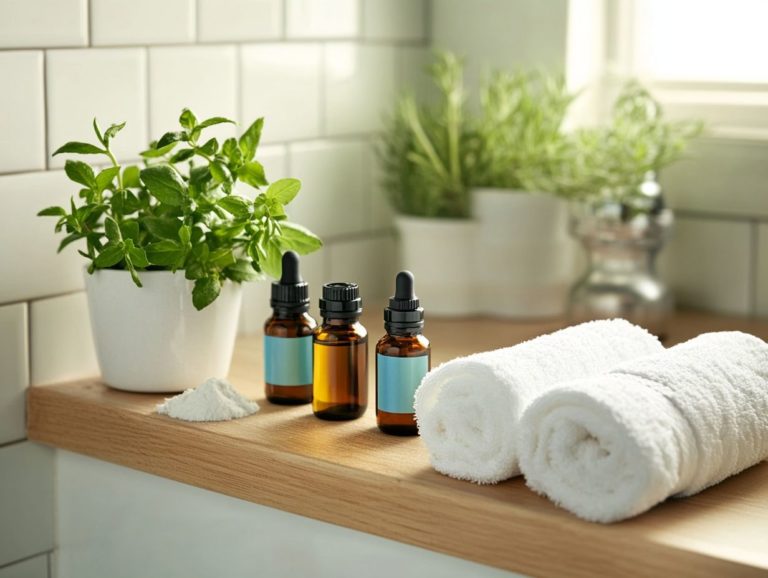 DIY Essential Oil Recipes for a Clean Bathroom