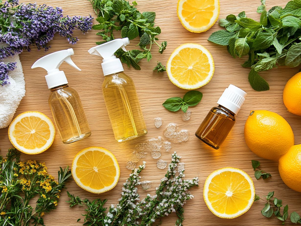 A beginner's toolkit for using essential oils in cleaning.