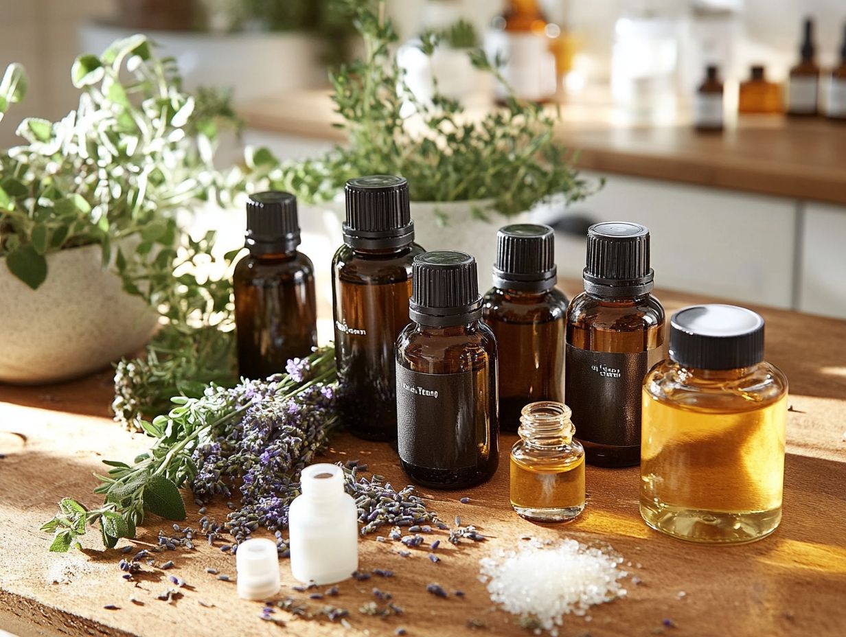 Methods of Application for Essential Oils in Cleaning Tasks