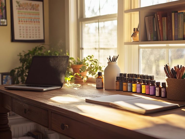 Essential Oils for Cleaning Your Home Office