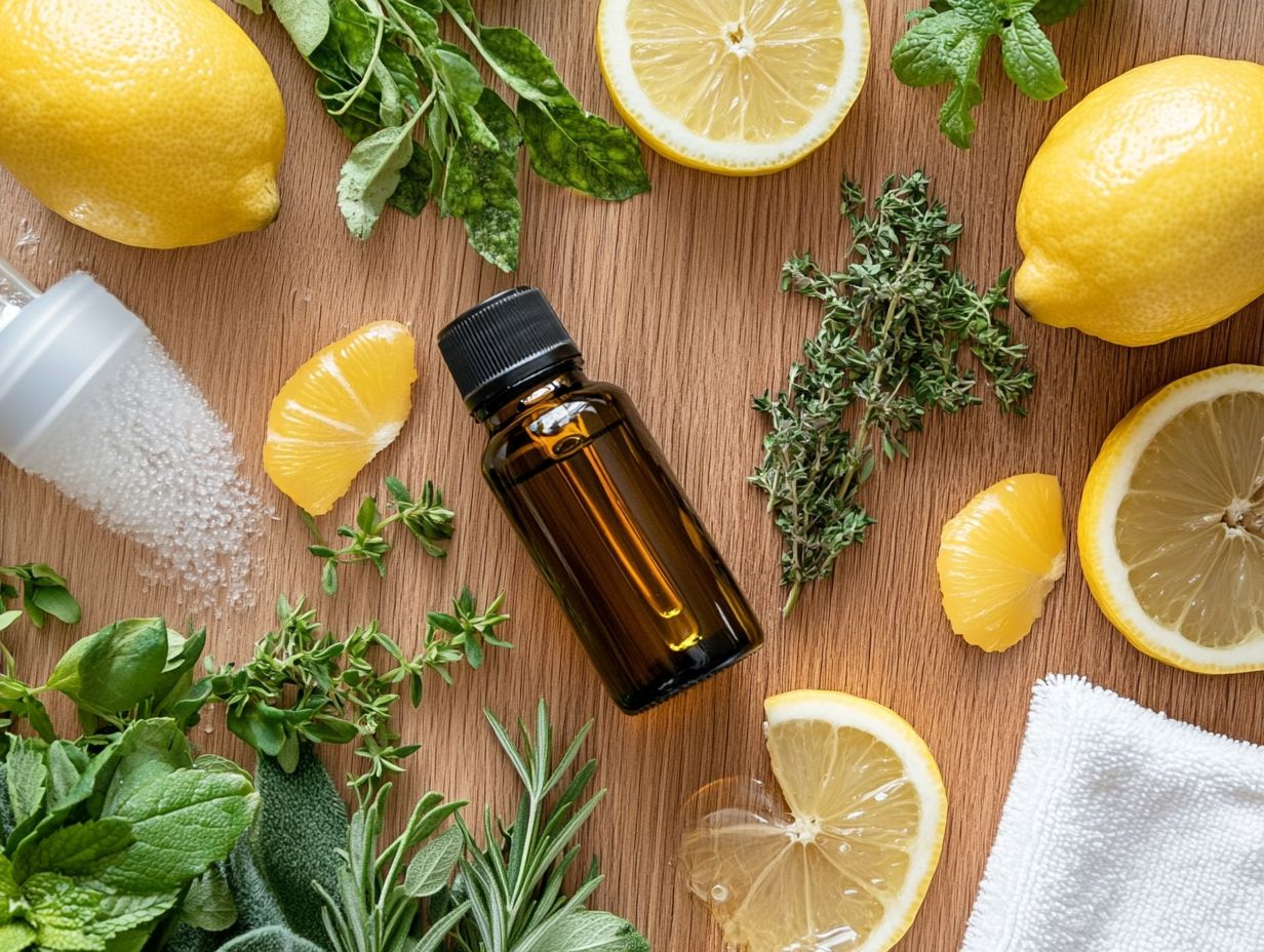 What are essential oils for effective deep cleaning?