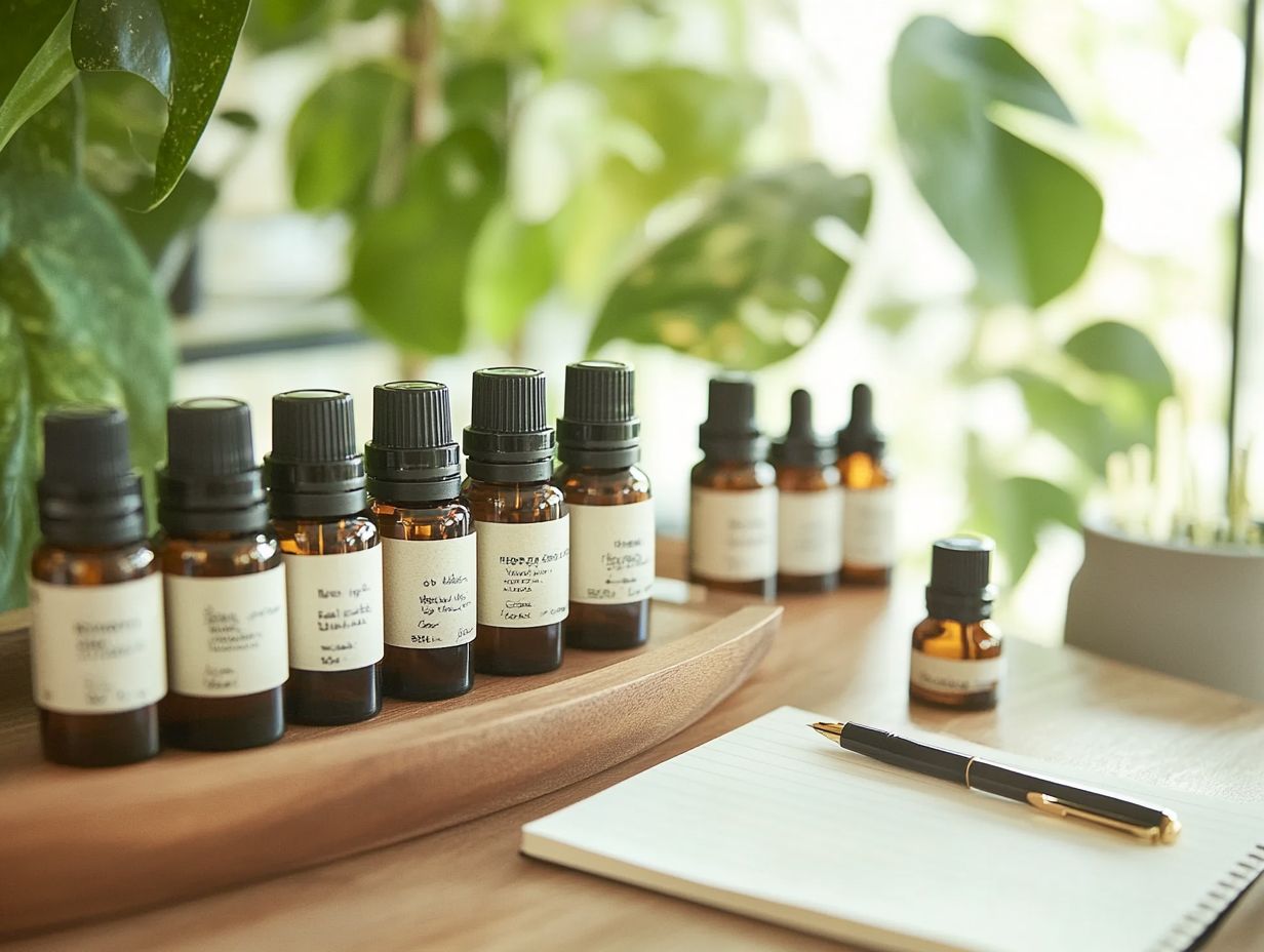 Essential oils storage guide