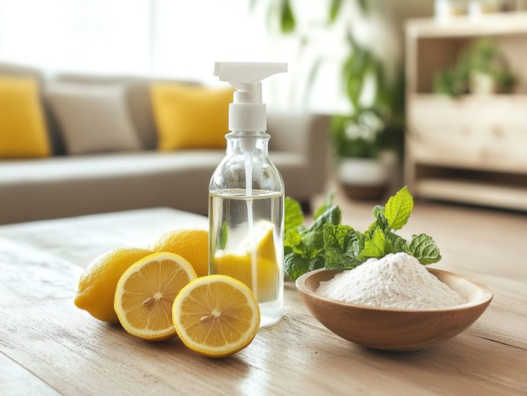 Homemade All-Natural Upholstery Cleaner