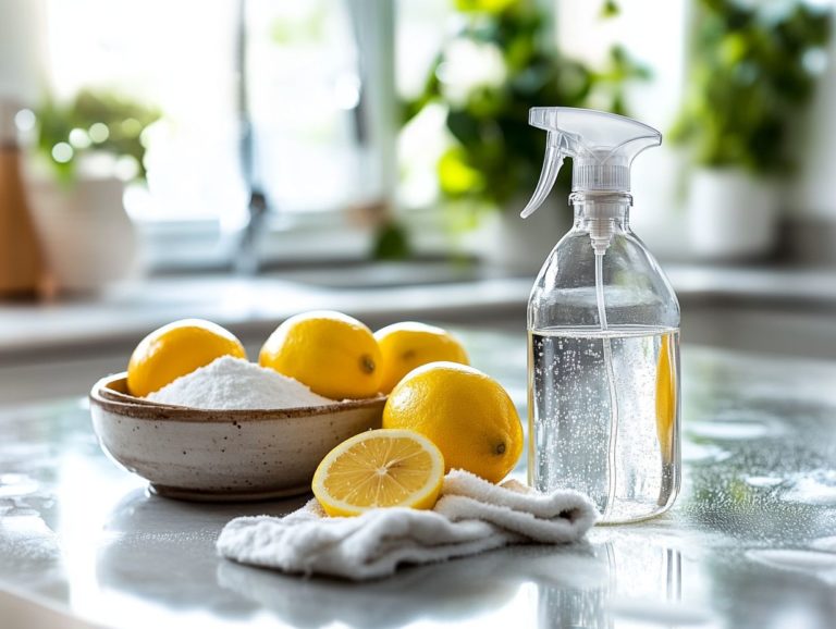 Homemade Cleaner to Remove Hard Water Deposits