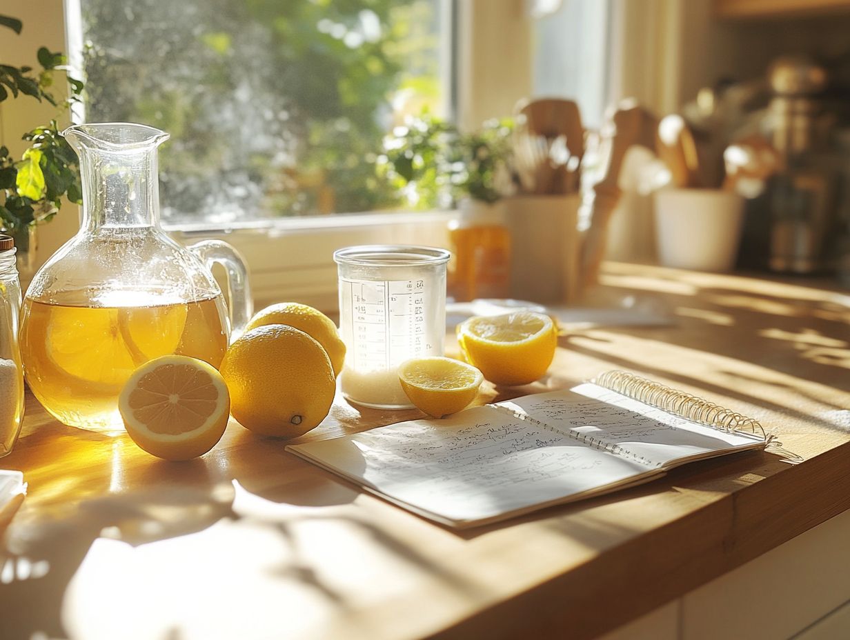 A container of baking soda, an essential ingredient for DIY cleaners.