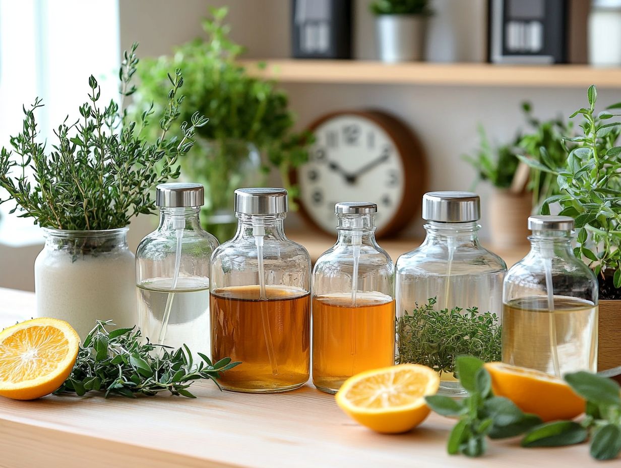 How Long Can You Store Homemade Cleaners?