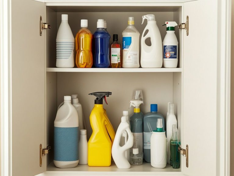 How to Avoid Clutter in Your Cleaning Supplies