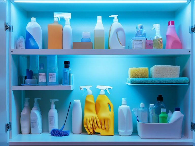 How to Choose the Right Storage for Cleaners