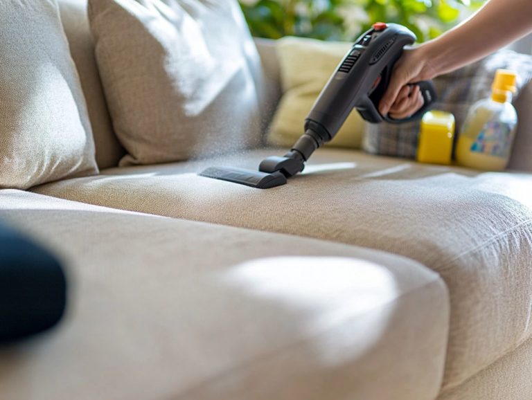 How to Clean All Types of Upholstery