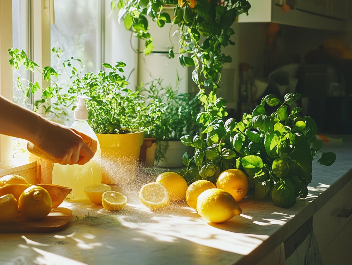 Image showing baking soda as a natural cleaning agent