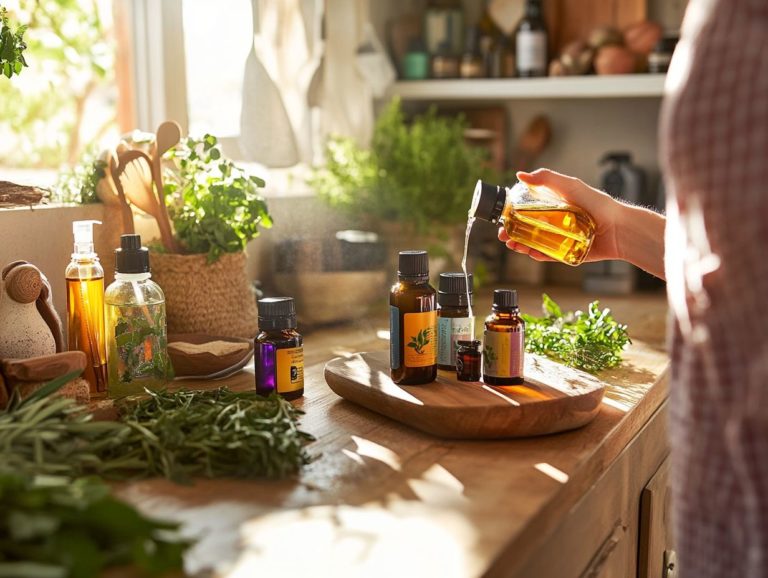 How to Clean Your Home with Essential Oils