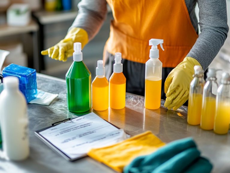 How to Conduct a Cleaning Supply Audit