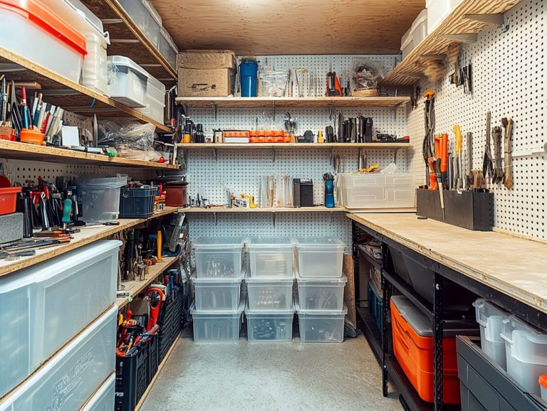 How to Create a Safe and Tidy Storage Area