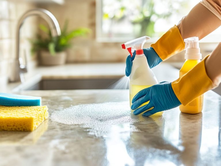 How to Create a Safe Cleaning Routine