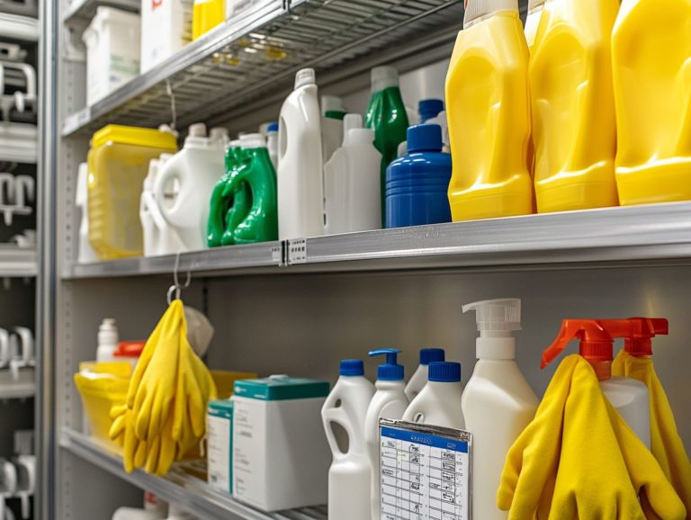 How to Create a Safety Plan for Cleaning Supplies