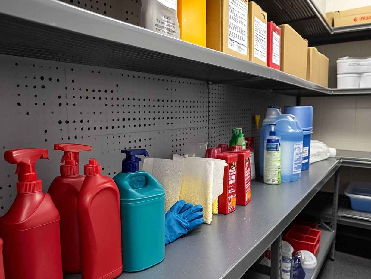 How to Create a Safety Plan for Cleaning Supplies?