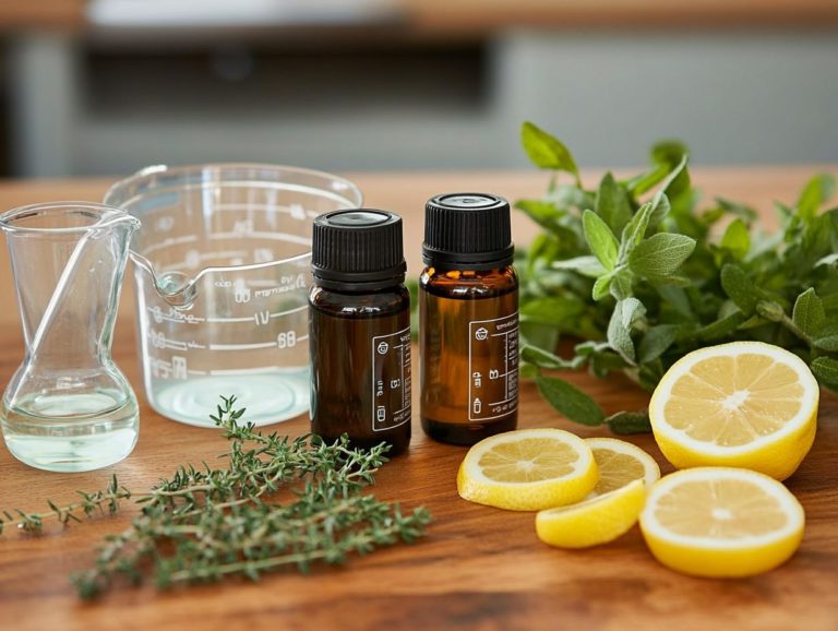 How to Dilute Essential Oils for Cleaning?