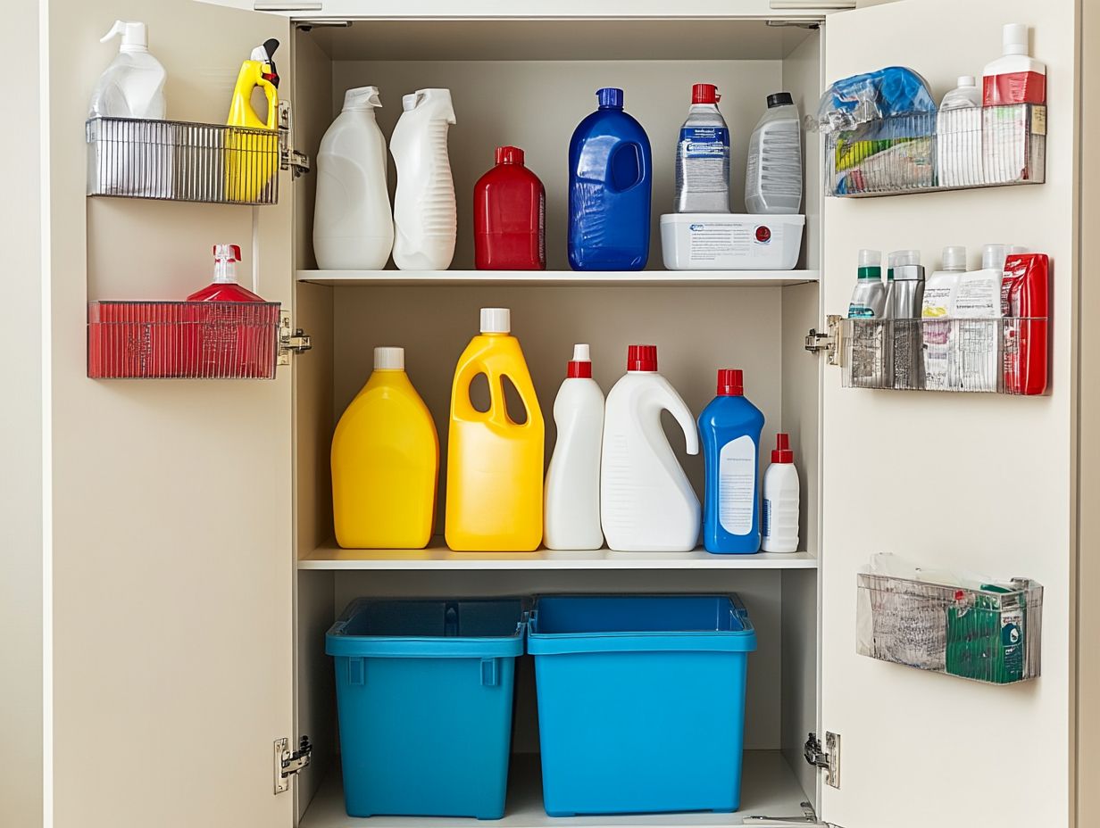 Learn to Keep Cleaning Supplies Safe for Your Kids!