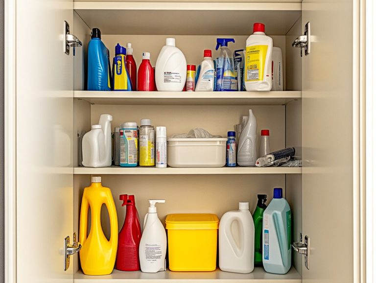 How to Ensure Safe Access to Cleaning Supplies